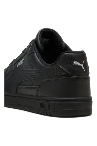 Weiße, schwarze und silberne Sneakers Puma Caven III