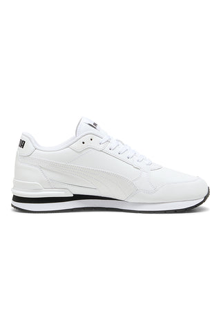 Weiße Ledersneakers Puma ST Runner v4 L