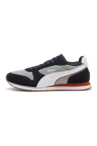 Blaue und graue Sneakers aus Mesh mit Wildlederdetails Puma ST Miler