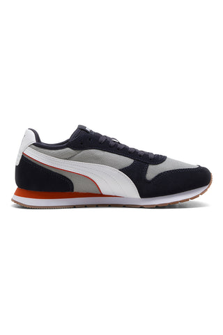 Blaue und graue Sneakers aus Mesh mit Wildlederdetails Puma ST Miler