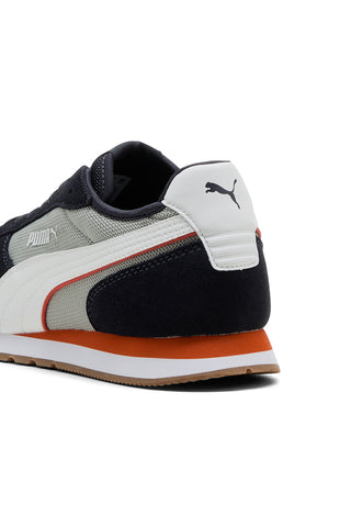 Blaue und graue Sneakers aus Mesh mit Wildlederdetails Puma ST Miler