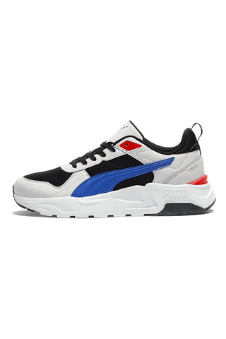 Puma Trinity 2 LT schwarz und blau weiß Mesh Turnschuhe