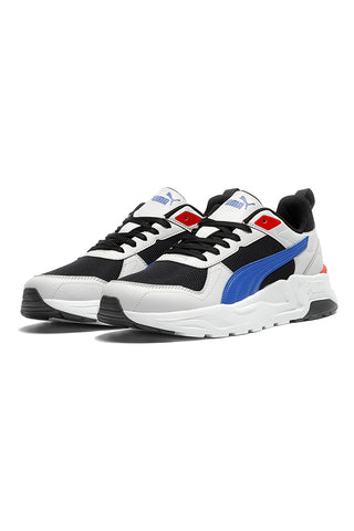 Puma Trinity 2 LT schwarz und blau weiß Mesh Turnschuhe