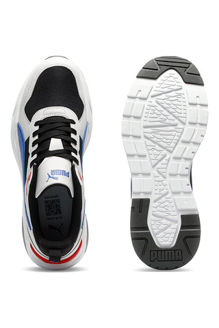 Sneakers bianche nere e blu in mesh Puma Trinity 2 LT