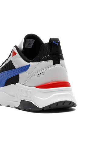 Sneakers bianche nere e blu in mesh Puma Trinity 2 LT