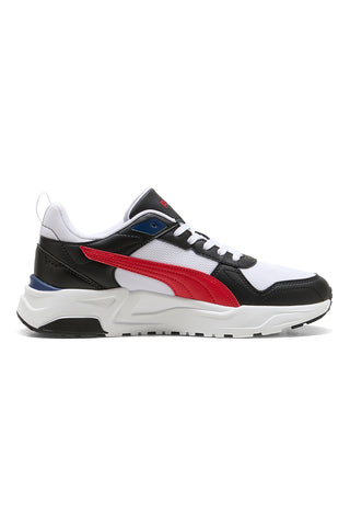 Puma Trinity 2 LT schwarz und rot weiß Mesh Turnschuhe