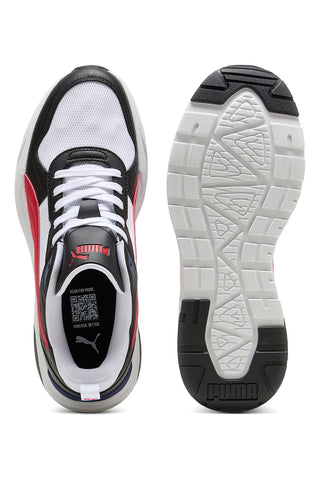 Puma Trinity 2 LT schwarz und rot weiß Mesh Turnschuhe