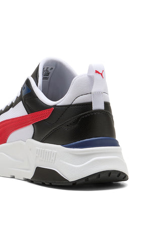 Puma Trinity 2 LT schwarz und rot weiß Mesh Turnschuhe