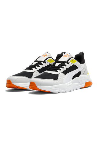 Puma Trinity 2 LT weiß schwarz und orange Mesh Turnschuhe