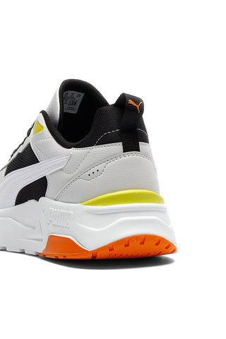 Puma Trinity 2 LT weiß schwarz und orange Mesh Turnschuhe
