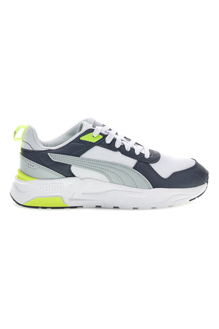 Puma Trinity 2 LT Turnschuhe aus weißem und hellgrauem Mesh