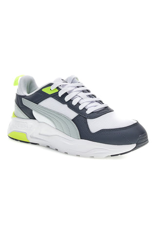 Puma Trinity 2 LT Turnschuhe aus weißem und hellgrauem Mesh