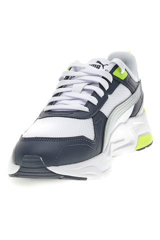 Puma Trinity 2 LT Turnschuhe aus weißem und hellgrauem Mesh