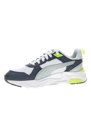 Puma Trinity 2 LT Turnschuhe aus weißem und hellgrauem Mesh