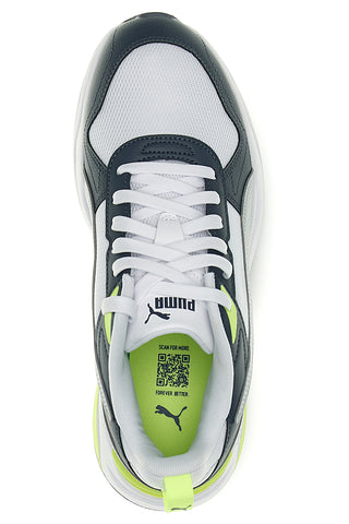 Puma Trinity 2 LT Turnschuhe aus weißem und hellgrauem Mesh