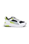 Weiß grau und schwarz Mesh Turnschuhe Puma Trinity 2 LT Jr