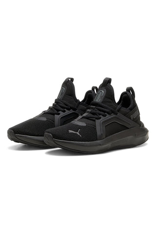 Schwarz gepolsterte Turnschuhe Puma Softride Enzo 5 Jr