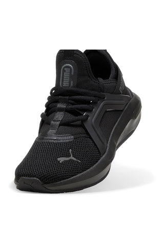 Schwarz gepolsterte Turnschuhe Puma Softride Enzo 5 Jr