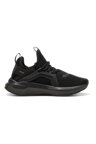 Schwarz gepolsterte Turnschuhe Puma Softride Enzo 5 Jr