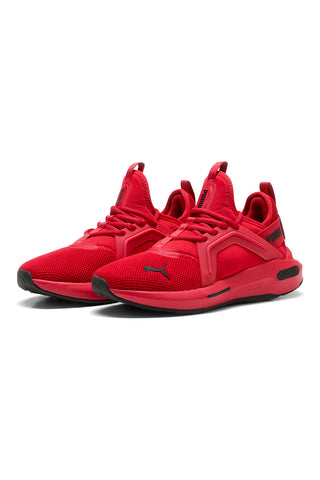Rote gepolsterte Turnschuhe Puma Softride Enzo 5 Jr