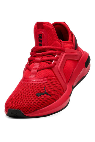 Rote gepolsterte Turnschuhe Puma Softride Enzo 5 Jr