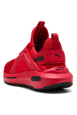 Rote gepolsterte Turnschuhe Puma Softride Enzo 5 Jr