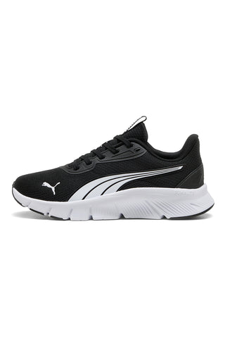 Schwarze und weiße leichte Laufschuhe Puma Flexfocus Lite Modern Jr