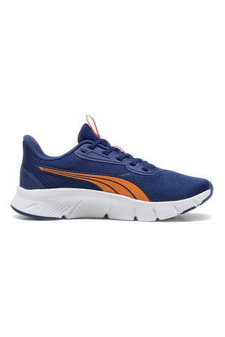 Sneakers blu e arancioni running leggere Puma Flexfocus Lite Modern Jr