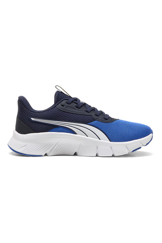 Sneakers blu e gialle running leggere Puma Flexfocus Lite Modern Jr