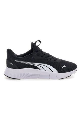 Sneakers nere e bianche slip on in mesh Puma Flexfocus Lite SLIPTECH Jr