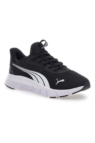 Puma Flexfocus Lite SLIPTECH Jr Schwarz-Weiß Slip-on Mesh Turnschuhe