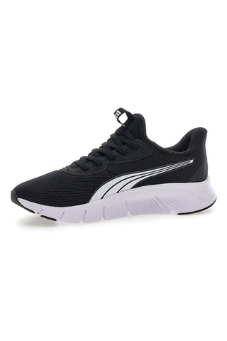 Puma Flexfocus Lite SLIPTECH Jr Schwarz-Weiß Slip-on Mesh Turnschuhe