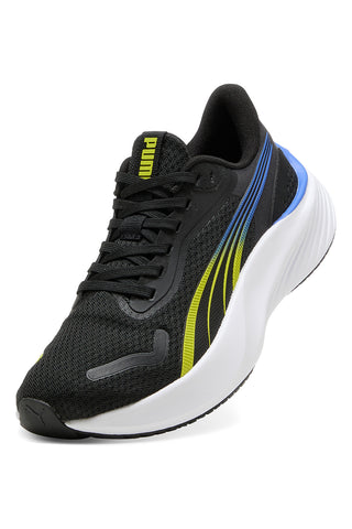 Schwarz grün blau laufen Licht Puma Pounce Lite Jr Turnschuhe