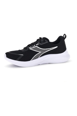 Diadora Robin 7 schwarz weiß atmungsaktiv Laufschuhe