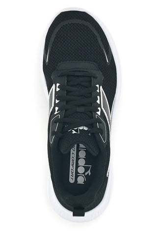 Diadora Robin 7 schwarz weiß atmungsaktiv Laufschuhe