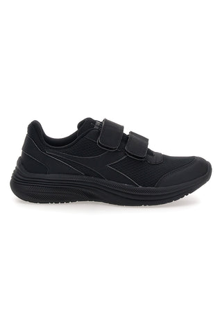 Schwarze Turnschuhe mit DD Comfort Riemen Diadora Eagle 9 V