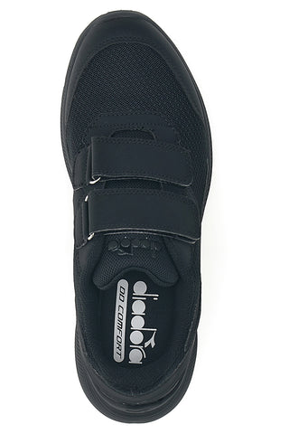 Schwarze Turnschuhe mit DD Comfort Riemen Diadora Eagle 9 V
