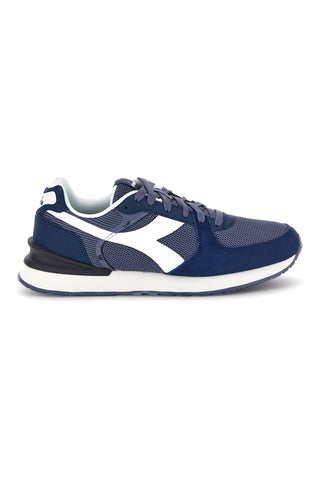 Sneakers blu bianco stile urbano leggere Diadora Fenice
