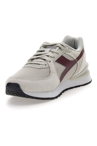 DD Comfort Diadora Fenice beige und burgunderrot Turnschuhe