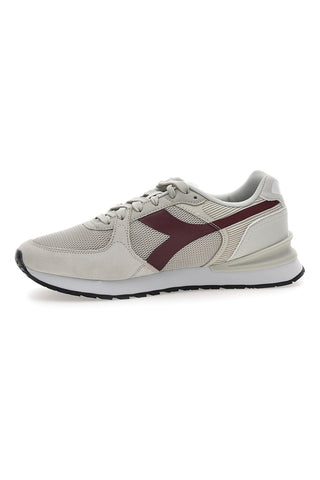 DD Comfort Diadora Fenice beige und burgunderrot Turnschuhe