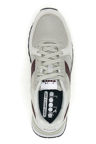 DD Comfort Diadora Fenice beige und burgunderrot Turnschuhe