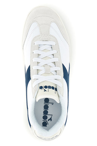 Sneakers bianco blu con lacci Diadora Kick SL