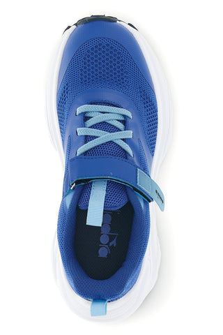 Diadora Snipe 4 Jr Atmungsaktive Stoff Turnschuhe Blau