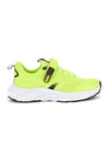 Diadora Snipe 4 Jr neongelbe Turnschuhe mit Klettverschluss aus atmungsaktivem Stoff