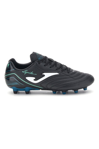 Schwarze Fußballschuhe mit FG-Sohle Joma AGUS2601FG