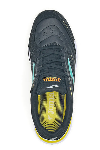 Joma Gambeta 2601 schwarzer Fußballschuh mit Rasensohle
