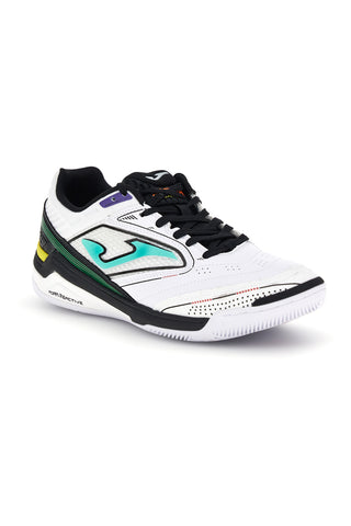 Scarpe calcetto indoor bianche con mesh traspirante e suola gomma Joma Gambeta 2602