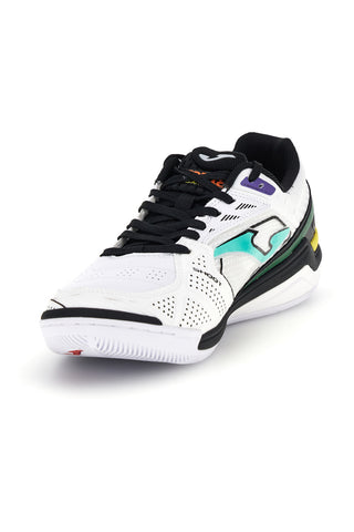 Scarpe calcetto indoor bianche con mesh traspirante e suola gomma Joma Gambeta 2602