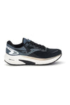 Schwarze Laufschuhe mit grauen atmungsaktiven Einsätzen Joma Speed 2601