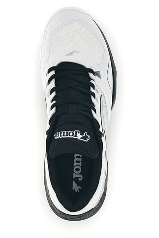 Scarpe da tennis bianco con inserti neri traspiranti Joma Master 1000 2632